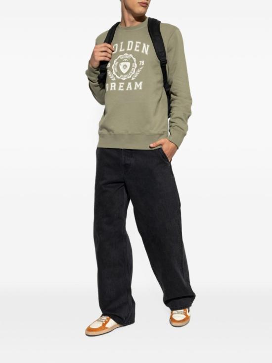 26FW 골든구스 긴팔 티셔츠 GMP01223P00263436109 Green - GOLDEN GOOSE
