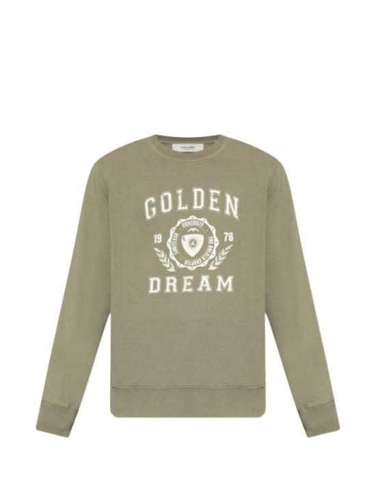 26FW 골든구스 긴팔 티셔츠 GMP01223P00263436109 Green