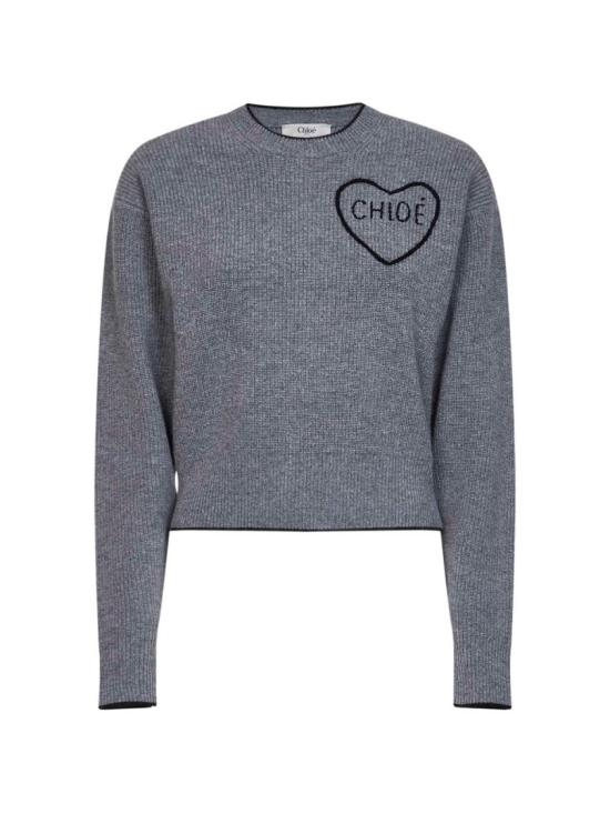 26FW 끌로에 스웨터 CH26AMP41710012 Grey