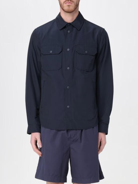 26SS 울리치 긴팔 셔츠 CFWOOS0186MRUT3662SMO Blue - WOOLRICH