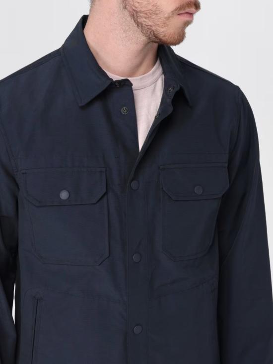 26SS 울리치 긴팔 셔츠 CFWOOS0186MRUT3662SMO Blue - WOOLRICH