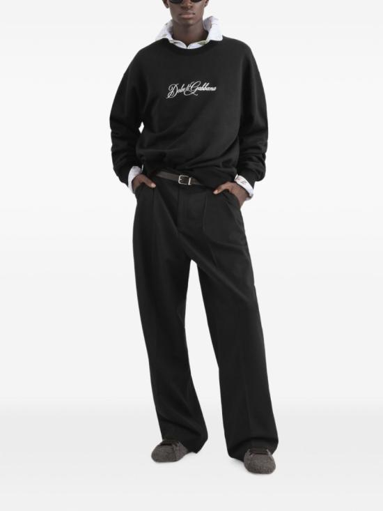 26FW 돌체앤가바나 스웨터 G9AHSZG7P9MN0000 Black - DOLCE & GABBANA