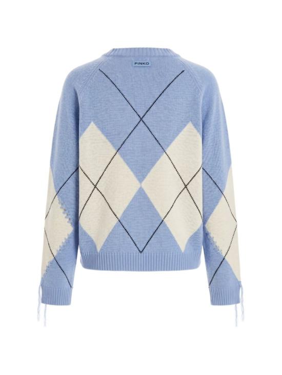 26FW 핑코 스웨터 107377A3JEEC4 Blue - PINKO