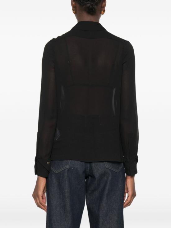 26FW 엘리자베타프랜치 블라우스 CA19466E2110 Black - ELISABETTA FRANCHI
