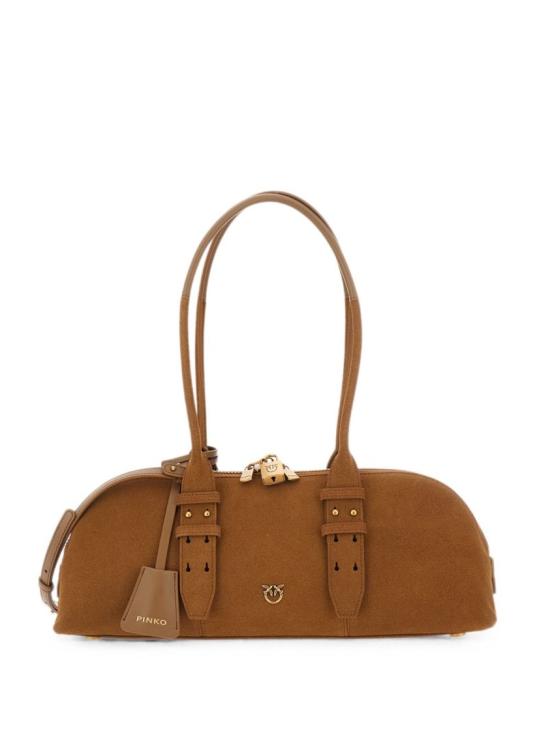 26FW 핑코 토트백 106169A2JHL32Q Brown