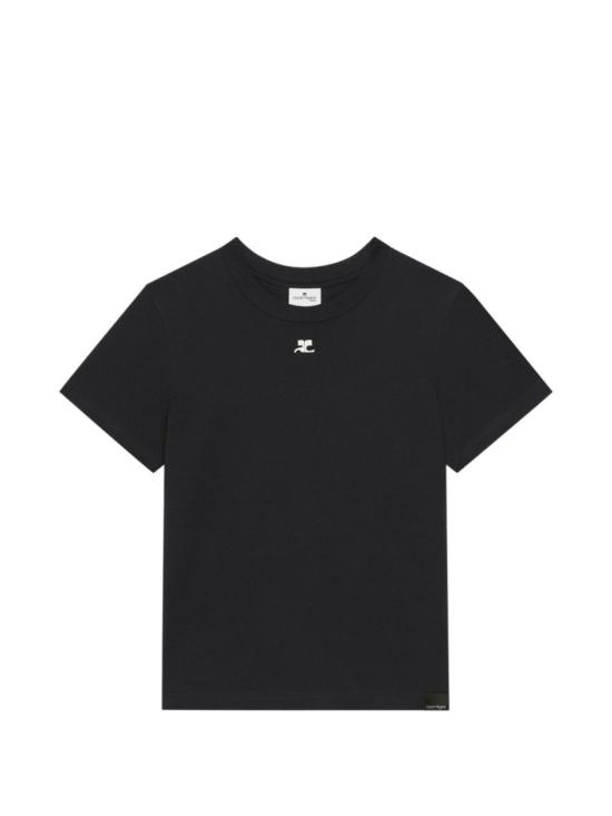26FW 쿠레쥬 반팔 티셔츠 326JTS217JS02339999 Black