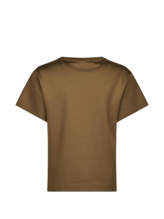 26FW 막스마라 반팔 티셔츠 2621946021MXMQUAGGA006 Brown - MAX MARA
