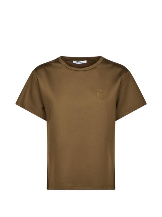 26FW 막스마라 반팔 티셔츠 2621946021MXMQUAGGA006 Brown