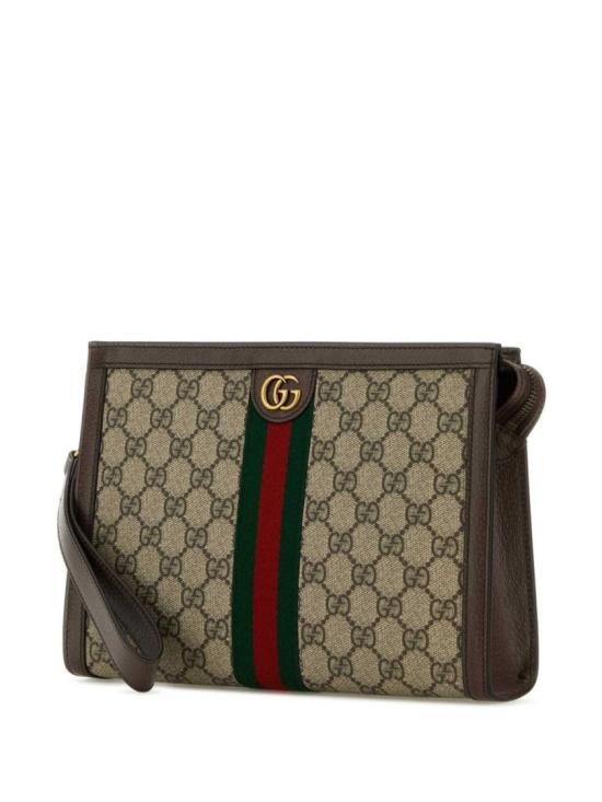 26FW 구찌 GG 슈프림 캔버스 오피디아 파우치 76024396IWT8745 Neutrals - GUCCI