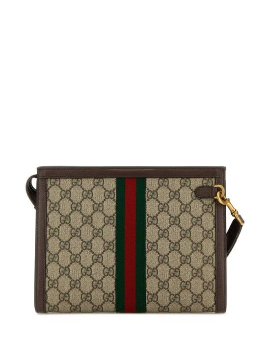 26FW 구찌 GG 슈프림 캔버스 오피디아 파우치 76024396IWT8745 Neutrals - GUCCI