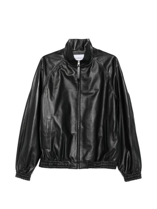 26FW 지방시 가죽 자켓 BM01J36003001 Black