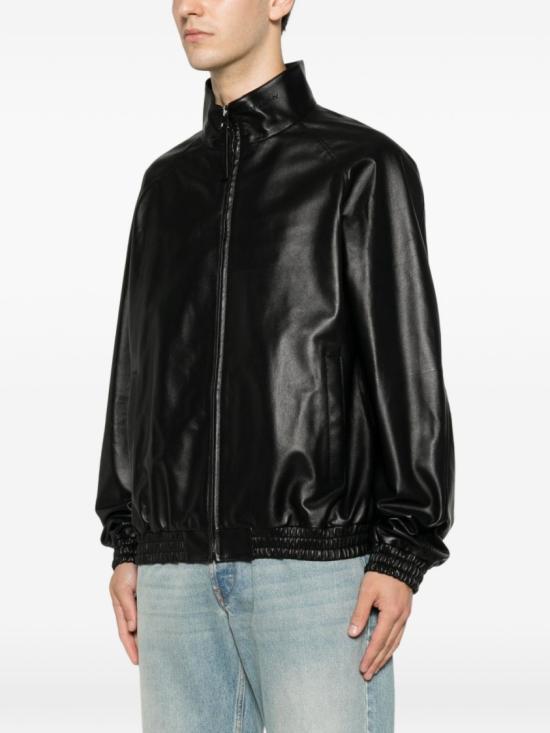 26FW 지방시 가죽 자켓 BM01J36003001 Black - GIVENCHY