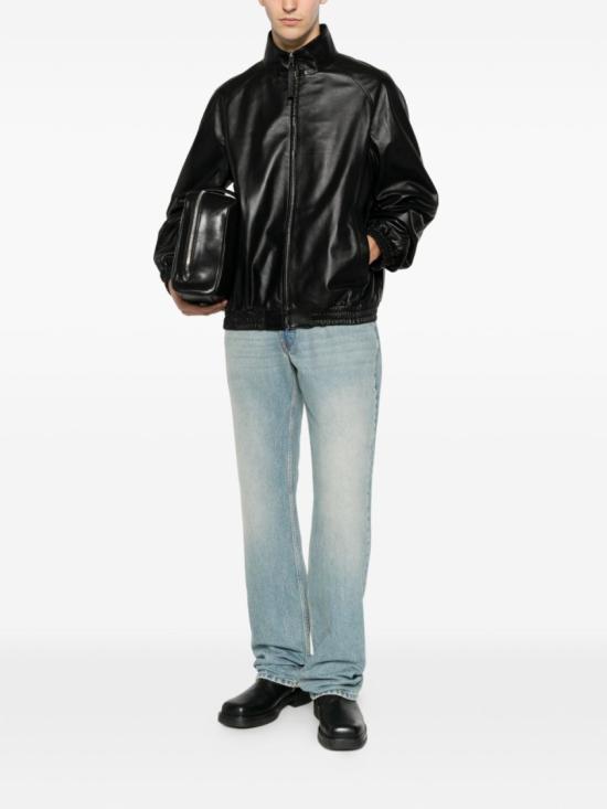 26FW 지방시 가죽 자켓 BM01J36003001 Black - GIVENCHY