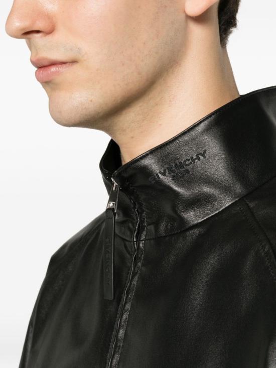 26FW 지방시 가죽 자켓 BM01J36003001 Black - GIVENCHY