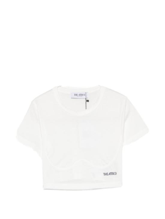 26FW 디 아티코 반팔 티셔츠 261WCT00364JJJ025AA001 White