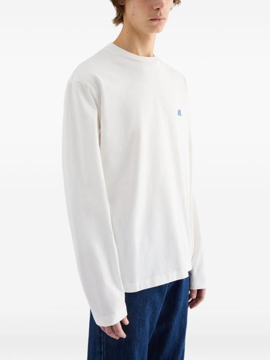 26FW 질샌더 긴팔 티셔츠 J22GC0282J45048100 White - JIL SANDER