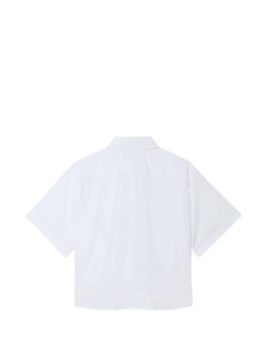 26FW 겐조 폴로 티셔츠 FG62CH2469LH01 White - KENZO