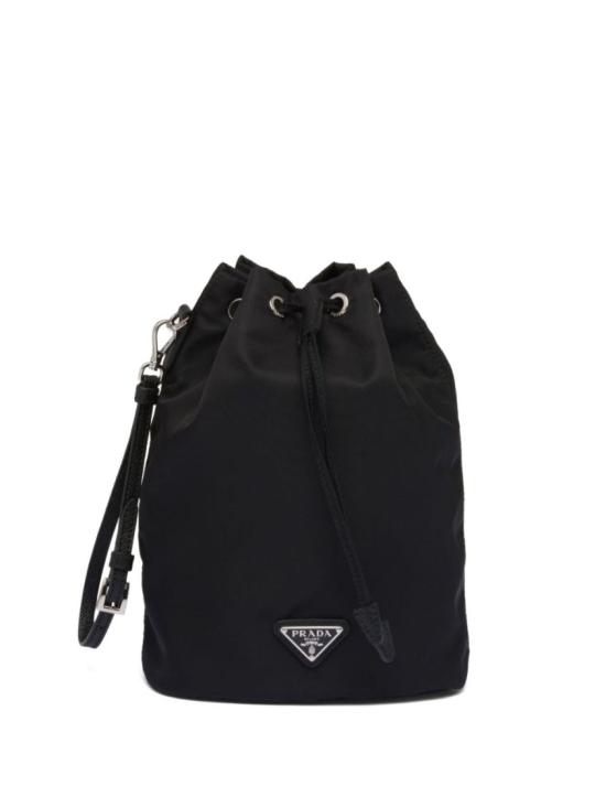 26FW 프라다 삼각로고 리나일론 버킷백 1NS369R067F0002 Black