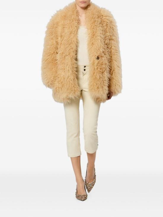 26FW 이자벨마랑 무스탕 MA0567FAD3A04I10PW Brown - ISABEL MARANT