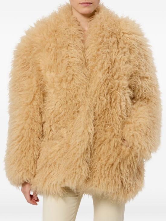 26FW 이자벨마랑 무스탕 MA0567FAD3A04I10PW Brown - ISABEL MARANT