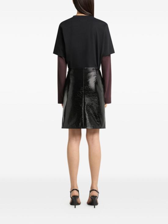 26FW 쿠레쥬 긴팔 티셔츠 326JTS263JS0233B269 Black - COURREGES