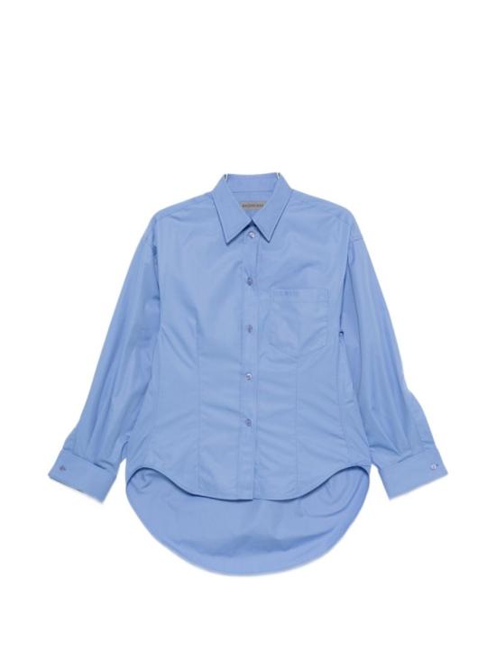 26SS 발렌시아가 셔츠 872318TUM204200 Blue