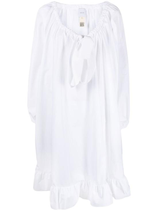 26SS 파투 미디 원피스 DR1080017001W White
