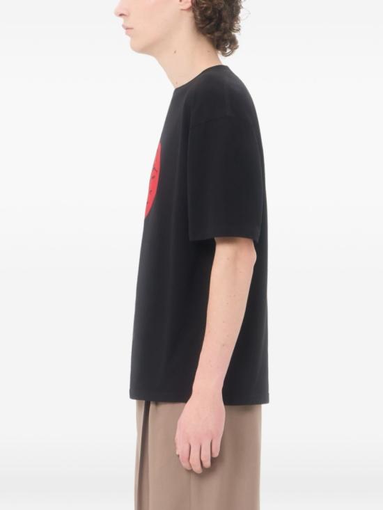 26FW 발렌티노 가라바니 반팔 티셔츠 9V3MG16PBM70NR Black - VALENTINO GARAVANI