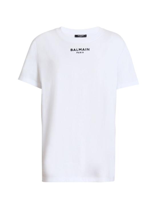 26FW 발망 반팔 티셔츠 HF1EF000BD10GAB White