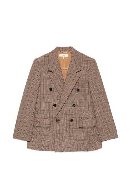 26FW 끌로에 수트 자켓 CH26AVE7816493C Brown