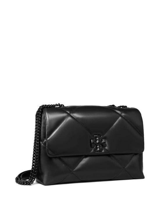 26FW 토리버치 키라 퀼팅 레더 숄더 백 174882002 Black - TORY BURCH