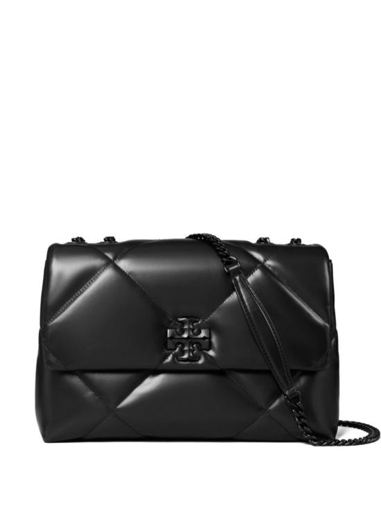 26FW 토리버치 키라 퀼팅 레더 숄더 백 174882002 Black