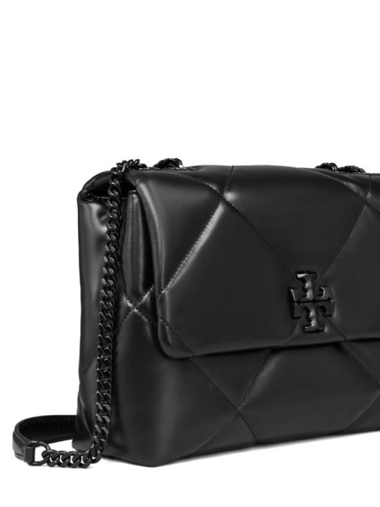 26FW 토리버치 키라 퀼팅 레더 숄더 백 174882002 Black - TORY BURCH