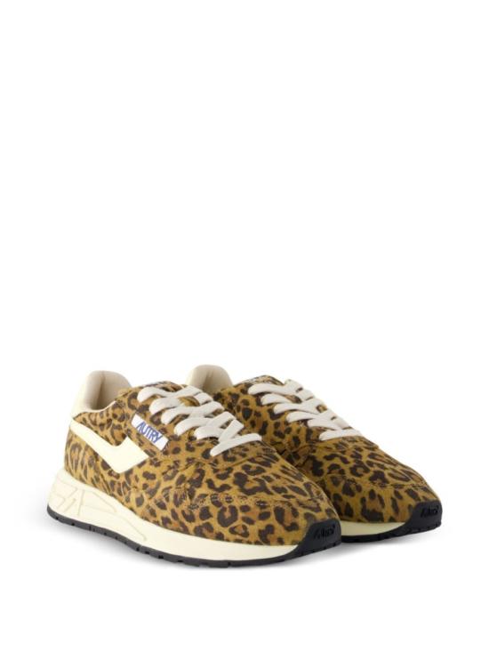 26FW 오트리 릴윈드 스니커즈 WWLWUJ02LEOPARD RUTABAGA Brown - AUTRY