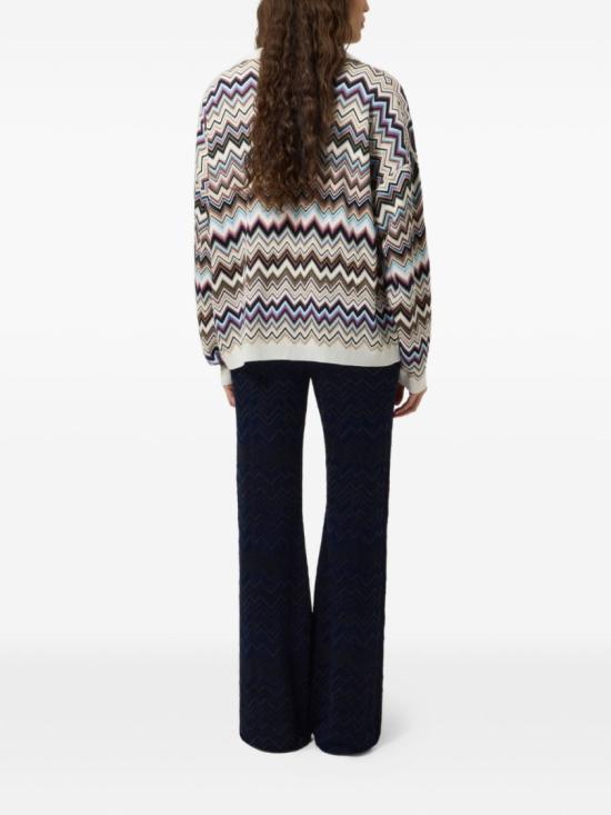 26FW 미소니 스트레이트 팬츠 DC26WI00BK01JZS72R9 Black - MISSONI