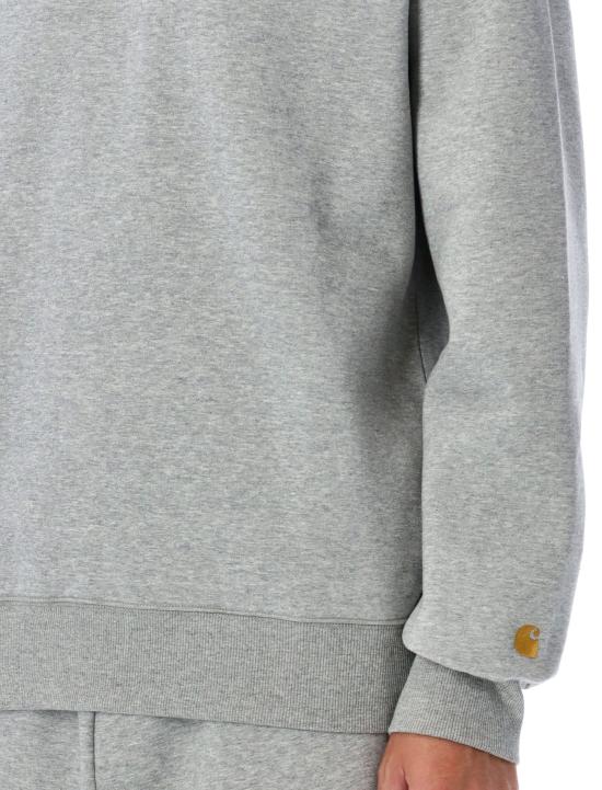 26FW 칼하트 WIP 체이스 스웨트셔츠 I033660 00M XX Grey heather gold - CARHARTT WIP