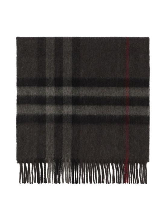 26FW 버버리 체크 캐시미어 스카프 8077880A1208 Black - BURBERRY