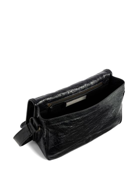 26FW 발렌시아가 르 시티 플랩 스몰 메신저백 8731732ABEK1000 Black - BALENCIAGA
