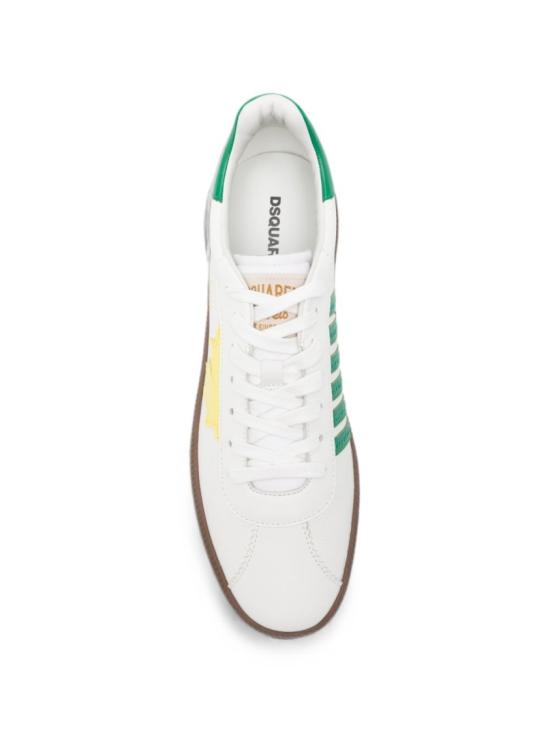 26SS 디스퀘어드2 라벨 스니커즈 SNM0468 18908701M1909 White - DSQUARED2