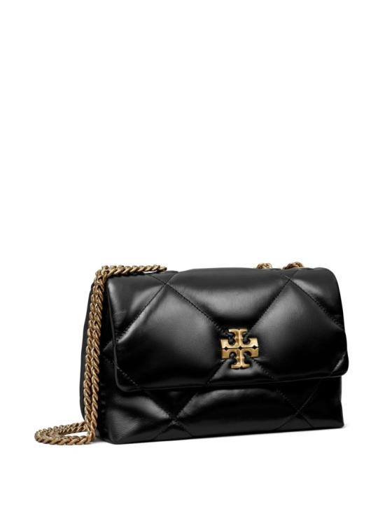 26FW 토리버치 스몰 키라 다이아몬드 퀼트 컨버터블 숄더백 154706001 Black - TORY BURCH