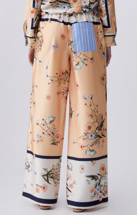 26SS 리우조 팔라초 팬츠 WA6358T2555 P9546 Multicolor - LIU JO