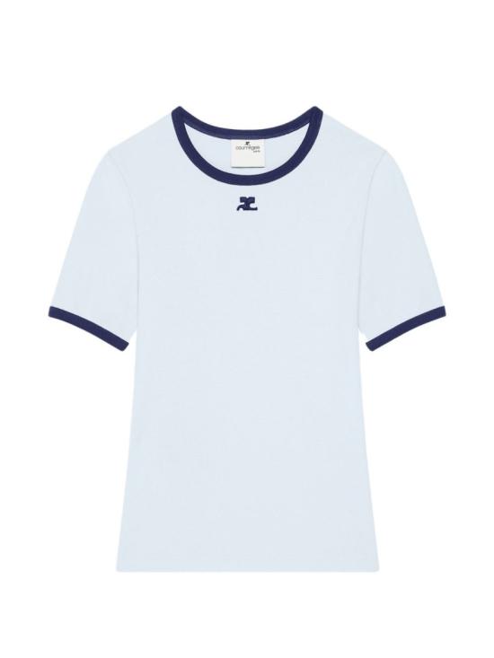 26FW 쿠레쥬 반팔 티셔츠 125JTS017JS0203B266 White