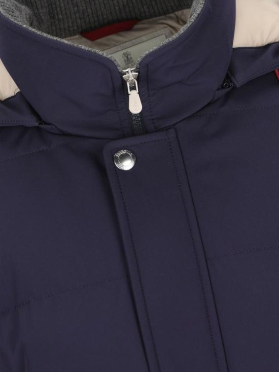 26FW 브루넬로 쿠치넬리 패딩 MV4061823CTU62 Blue - BRUNELLO CUCINELLI