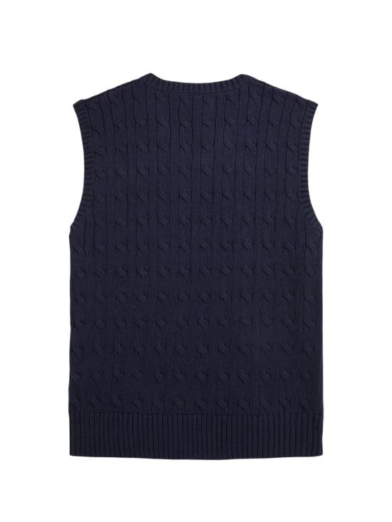 26FW [키즈] 폴로 랄프로렌 니트 베스트 323 702300 026 099 026 RL NAVY - POLO RALPH LAUREN