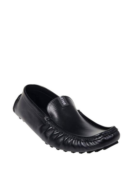26SS 발렌시아가 포르토피노 카프스킨 로퍼 861618WB1B11019 Black - BALENCIAGA