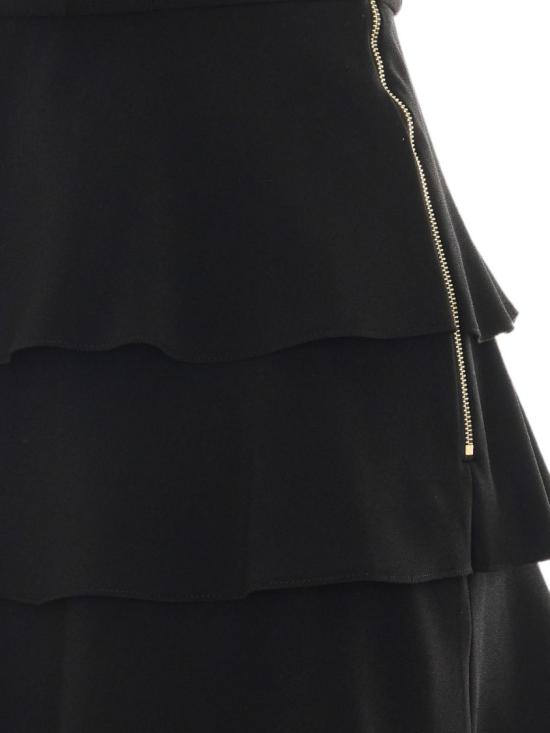 26FW 엘리자베타프랜치 숏 원피스 AB97966E2110 Black - ELISABETTA FRANCHI