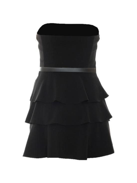 26FW 엘리자베타프랜치 숏 원피스 AB97966E2110 Black - ELISABETTA FRANCHI