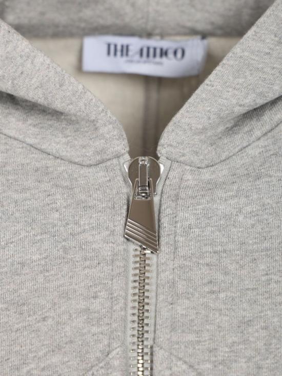 26FW 디 아티코 후드 티셔츠 261WCF00026JJF003AA183 White - THE ATTICO