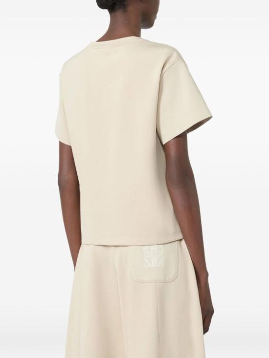 26FW 막스마라 반팔 티셔츠 2621946021MXMQUAGGA005 Neutrals - MAX MARA