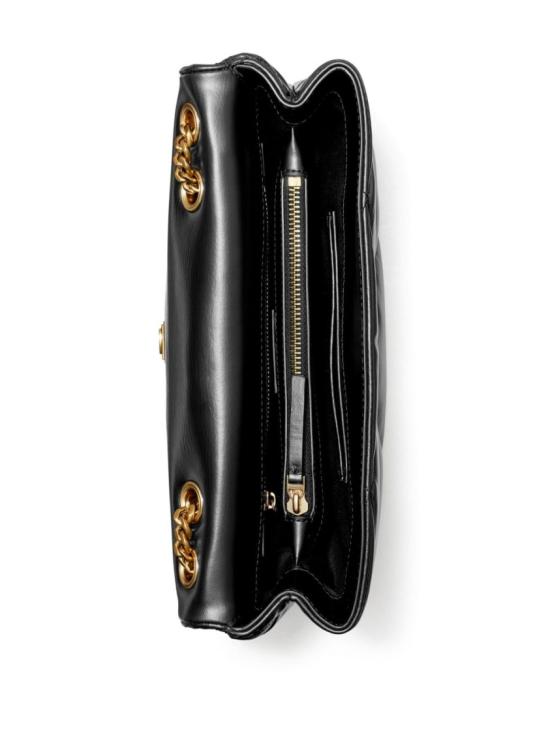26FW 토리버치 키라 다이아몬드 퀼트 컨버터블 숄더백 154704001 Black - TORY BURCH